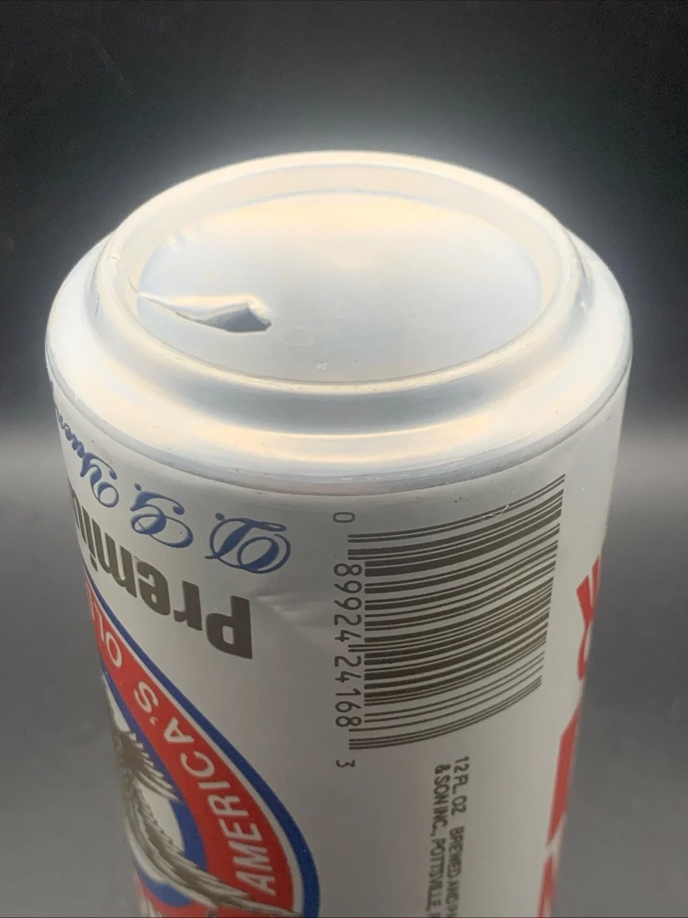 Vintage Beer Can Yuengling Shamokin 125th Year of Pride Tab Empty